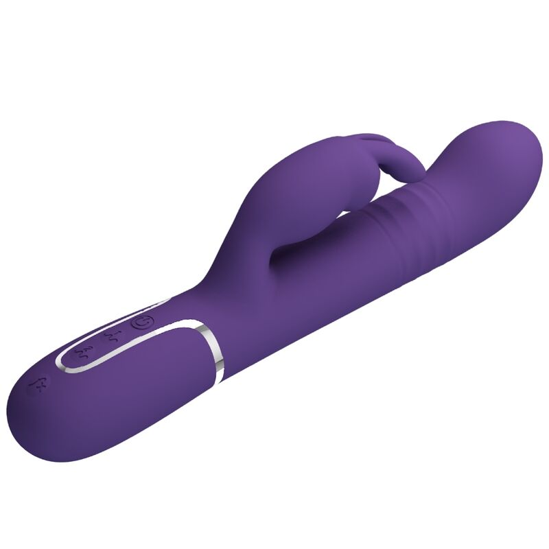 Pretty Love Coale vibratore viola rotante e spingente