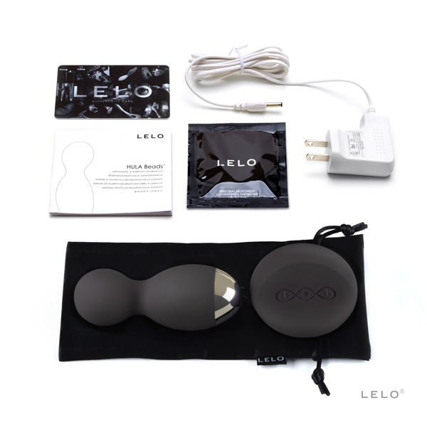 LELO Hula Beads ovulo vibrante nero telecomandato