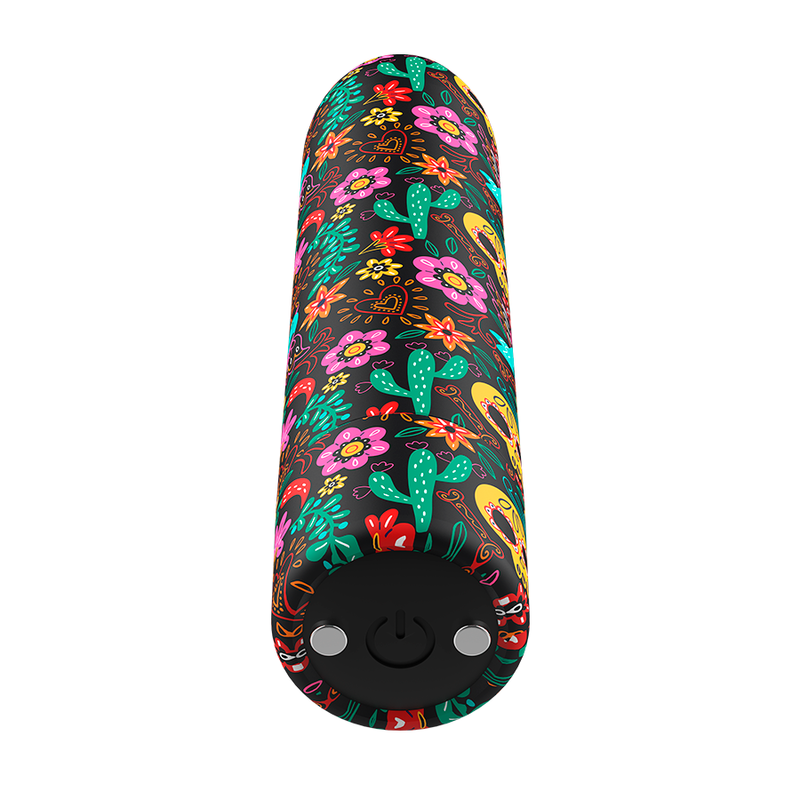 Custom Bullets Floreali mini vibratore floreale 10 funzioni