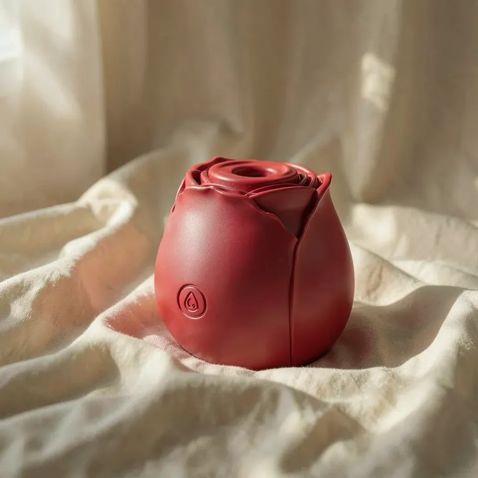 Intense Camellia stimolatore clitoride pressione bordeaux