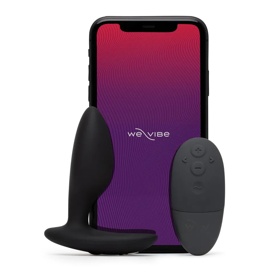 We-Vibe Ditto+ Plug Anale Vibrante Nero 10 modalità
