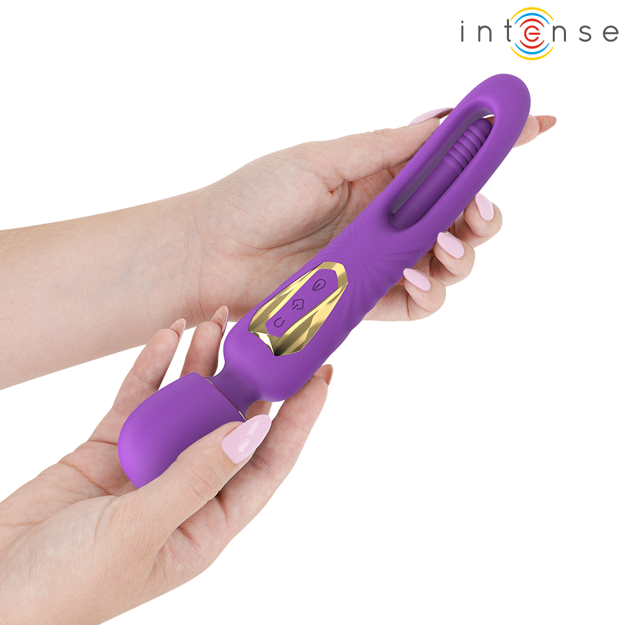 Frutille Christy Intense vibratore lingua rotante silicone