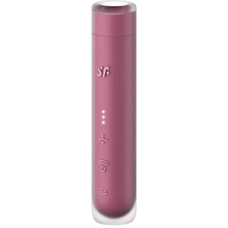 Satisfyer First Kiss Wave stimolatore clitorideo granato