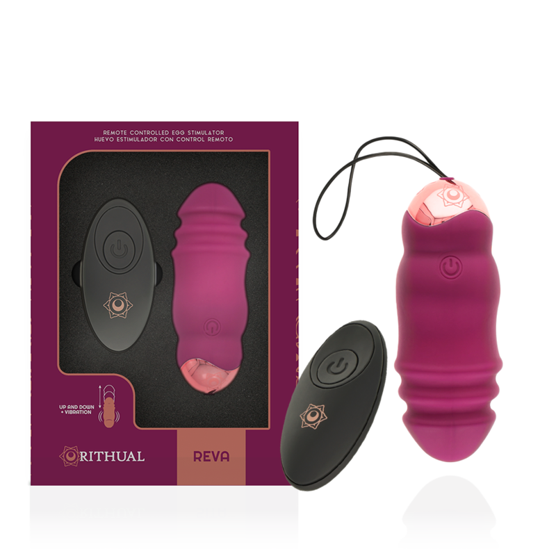 Rithual Reva Egg ovetto vibrante telecomando Up&Down 10 modi