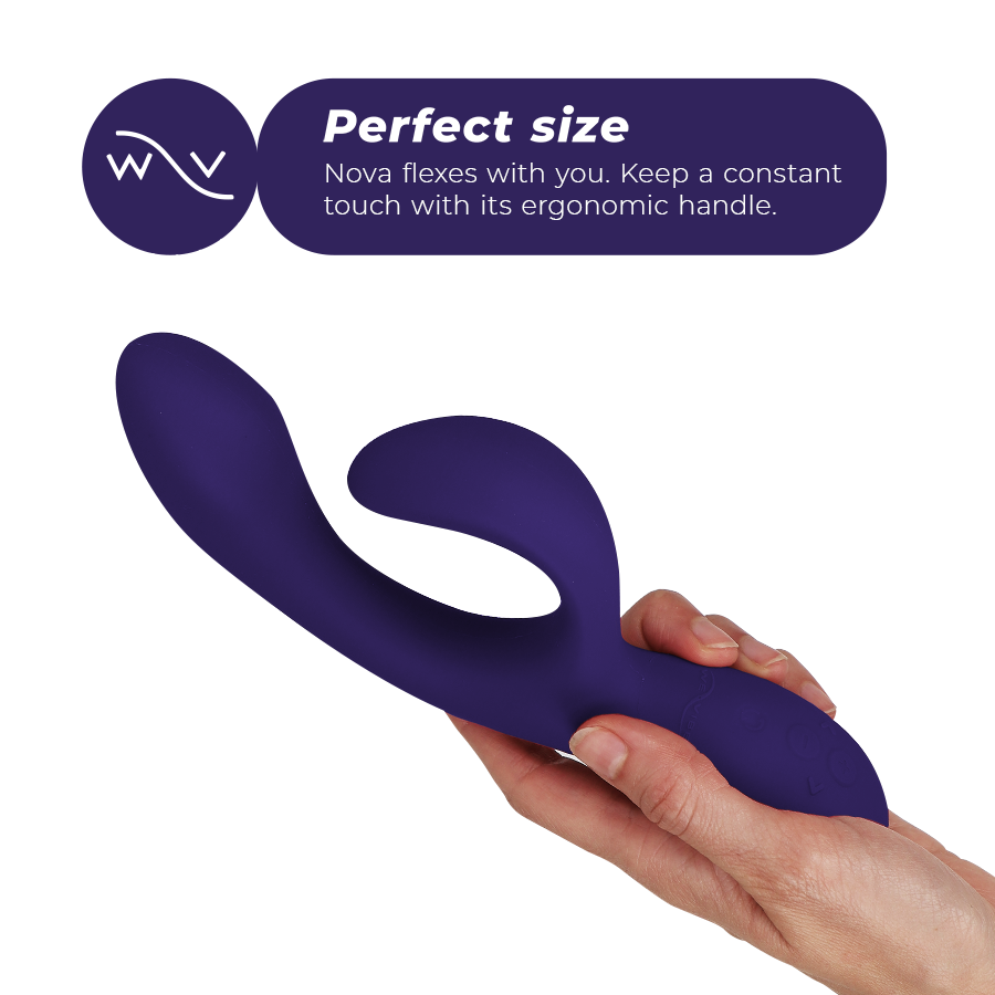 We-Vibe Nova 3 Rabbit vibratore rabbit blu notte