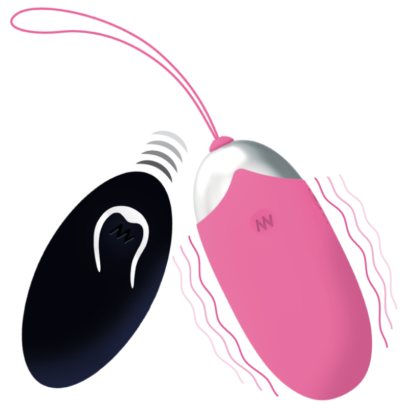 Frutille Flippy II uovo vibrante rosa 12 modalità telecomando