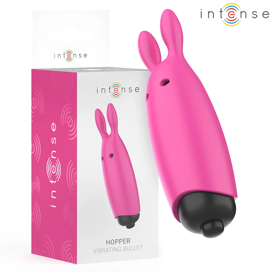 Intense Hopper mini vibratore clitoride rosa tascabile
