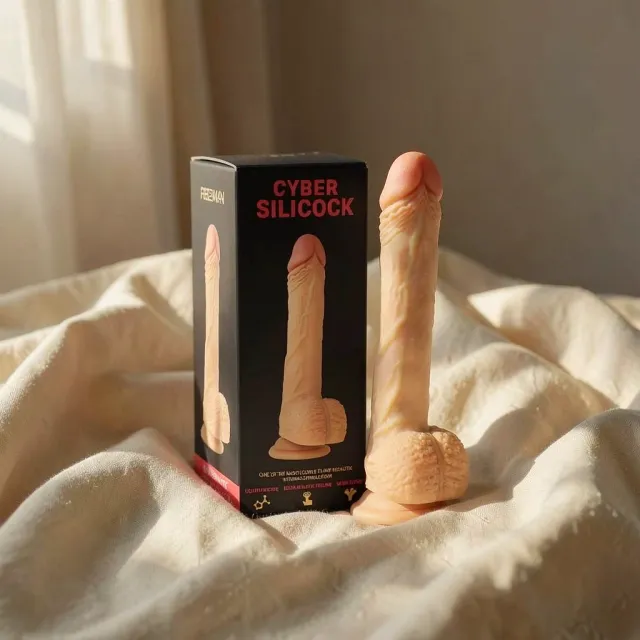 Cybersilicock Freeman Dildo Realistico 20cm con Ventosa