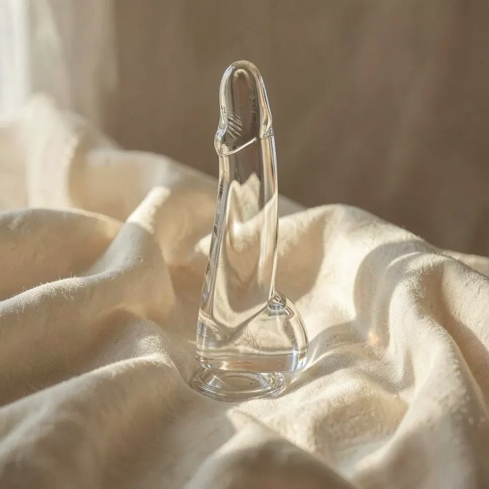 Pipedream King Cock Clear 19 cm dildo trasparente realistico