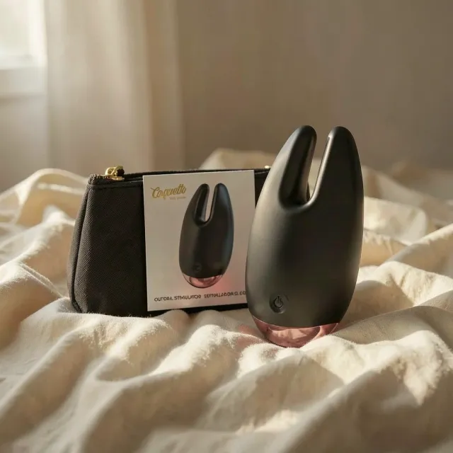 Coquette Chic Desire stimolatore clitorideo biforcato silicone 10 modalità