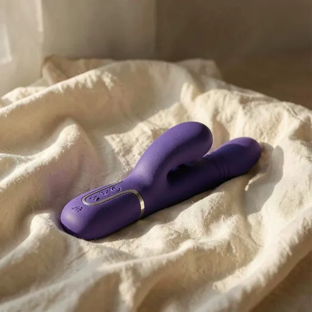 Pretty Love G-Spot Multifunzione vibratore rabbit viola 4 movimenti