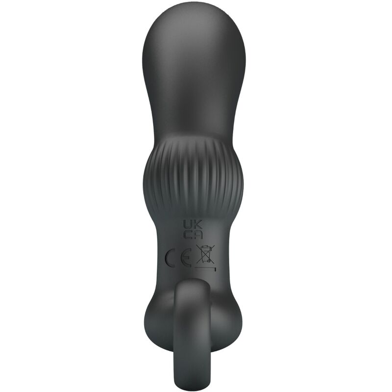 Pretty Love Cayla plug prostatico nero 12 vibrazioni