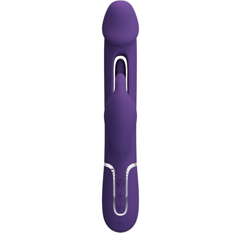 Pretty Love Kampas rabbit vibratore viola 7 funzioni oscillante