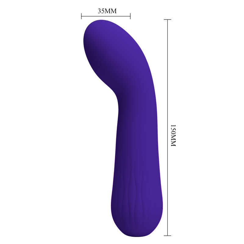 Pretty Love Faun vibratore punto G viola 12 modi