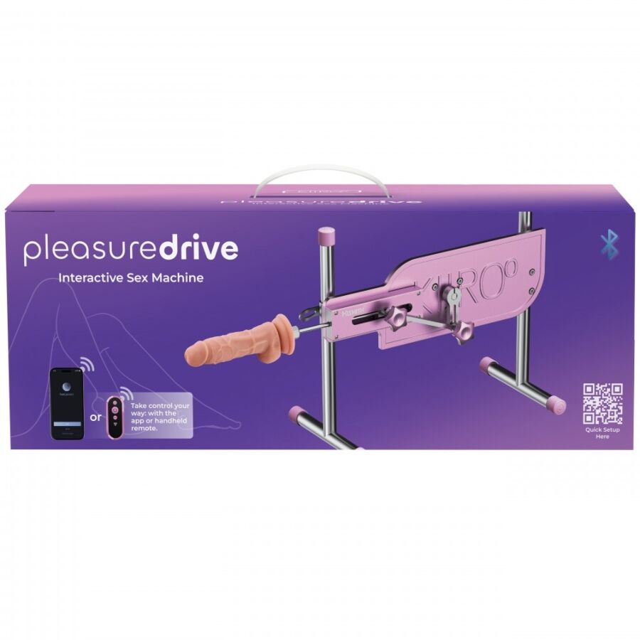 Kiiroo PleasureDrive sex machine 240 movimenti telecomando
