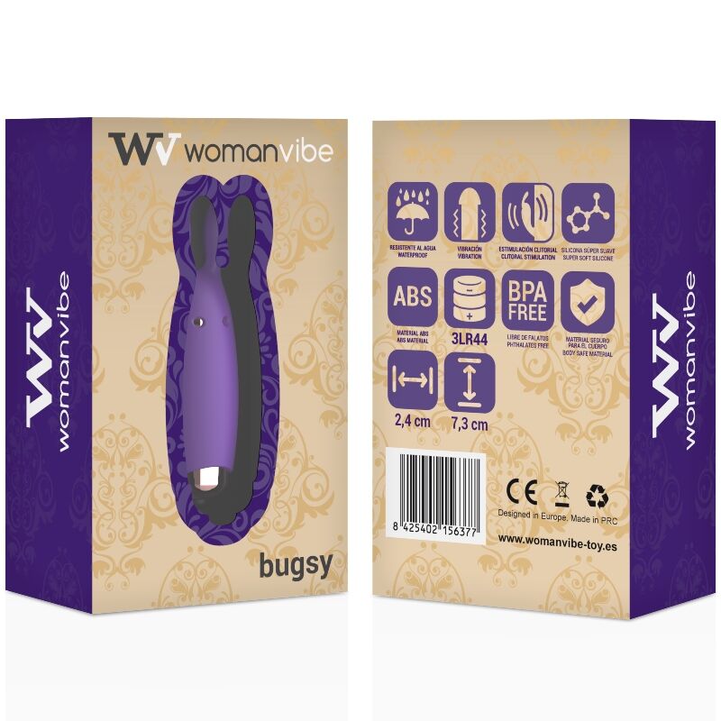 Womanvibe Bugsy stimolatore clitoride mini coniglio
