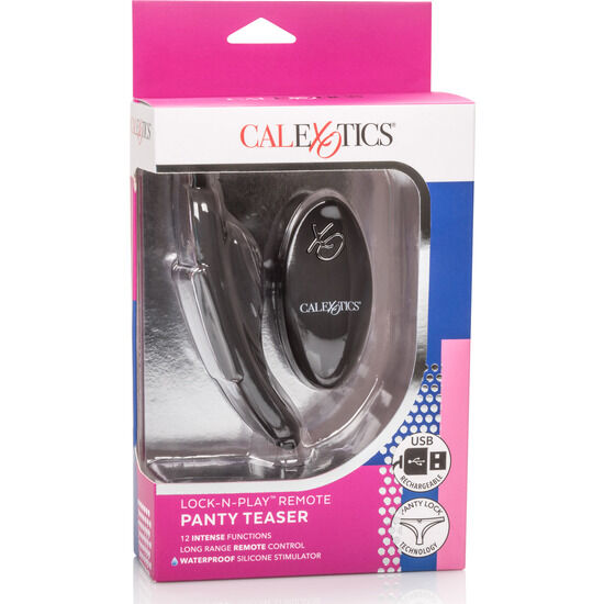 CalExotics Lock-N-Play Panty Teaser ovetto vibrante