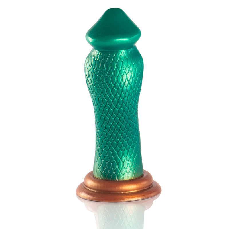 Epic Cybersilicock Python dildo in silicone verde 20,5 cm
