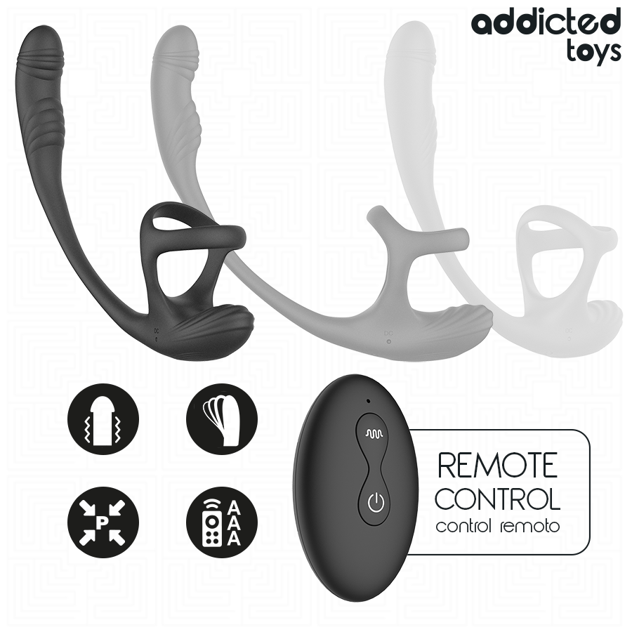 Addicted Toys Anello Prostatico 360° stimolatore 3 zone