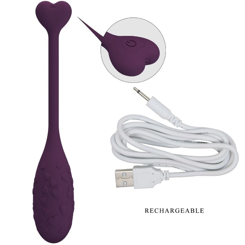 Pretty Love Fisherman ovulo vibrante app lilla 12 funzioni