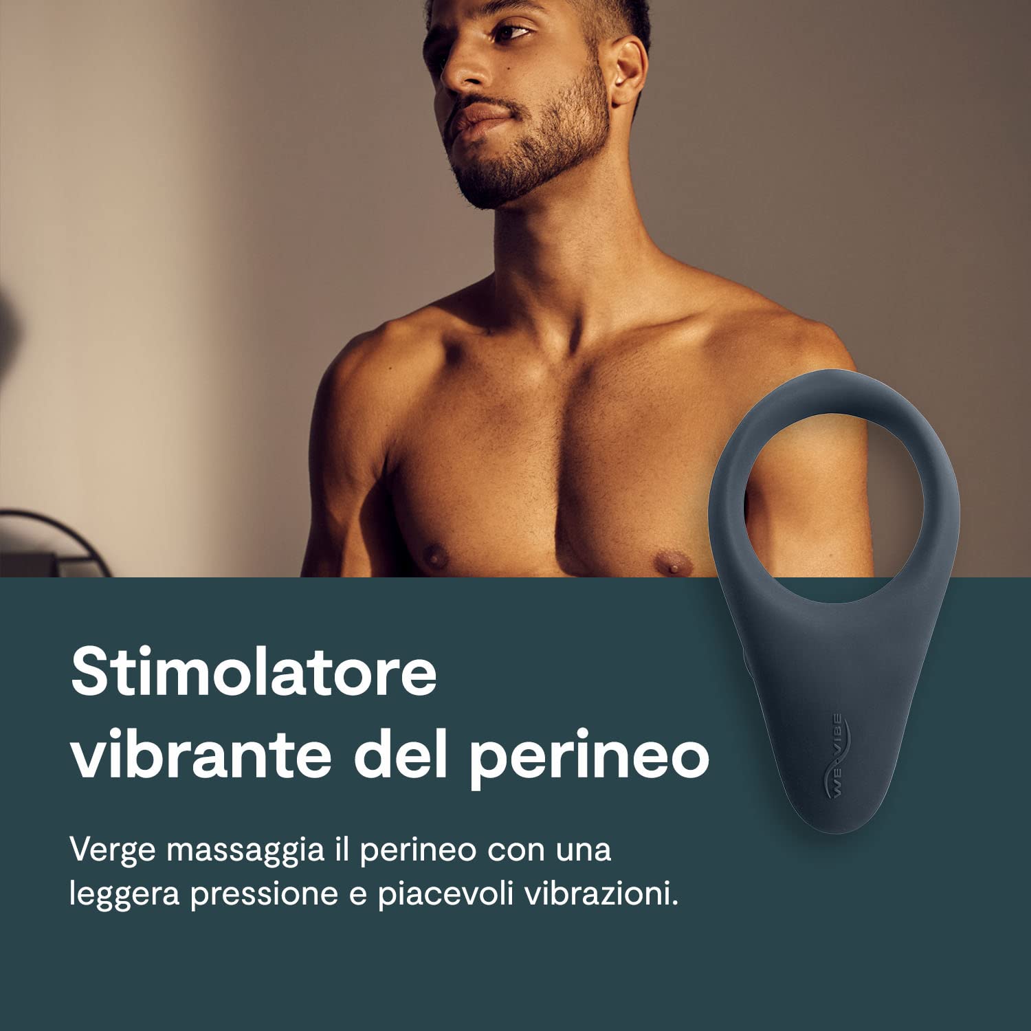 We-Vibe Verge anello vibrante perineo con app
