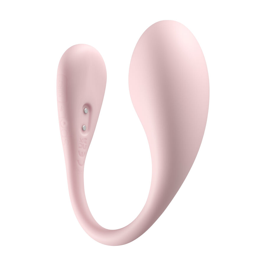 Kiiroo Spot Kiss Me vibratore coppia rosa forma a U