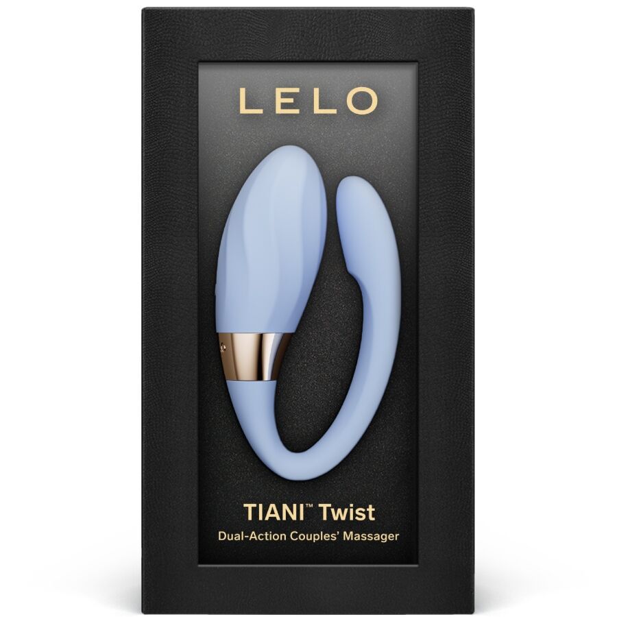 LELO Tiani Twist vibratore di coppia celeste con app