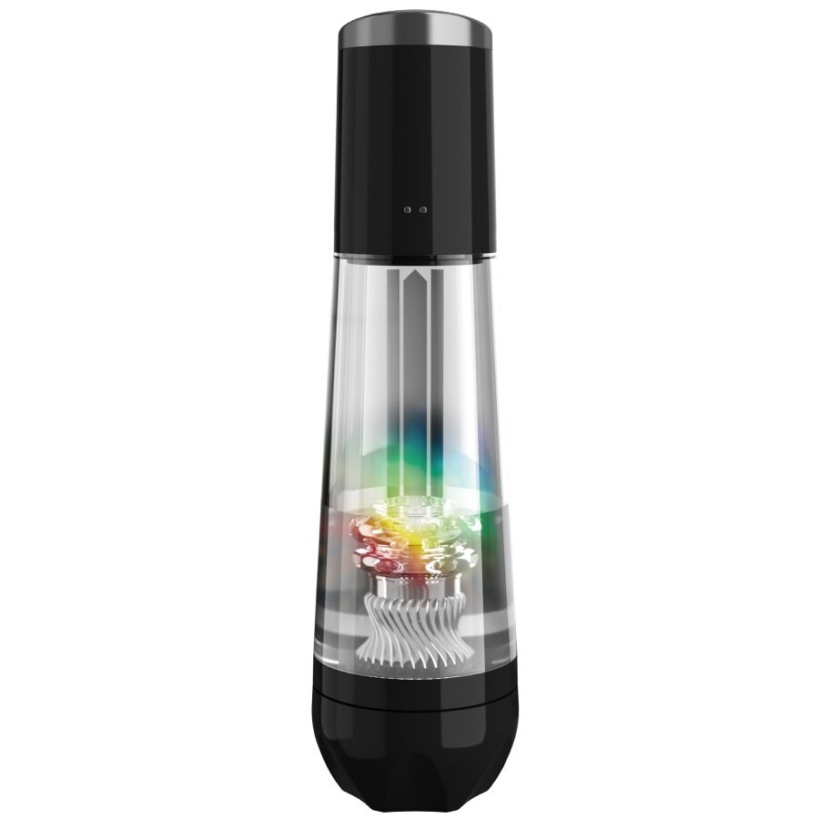 PDX Elite ViewTube Max View masturbatore trasparente LED