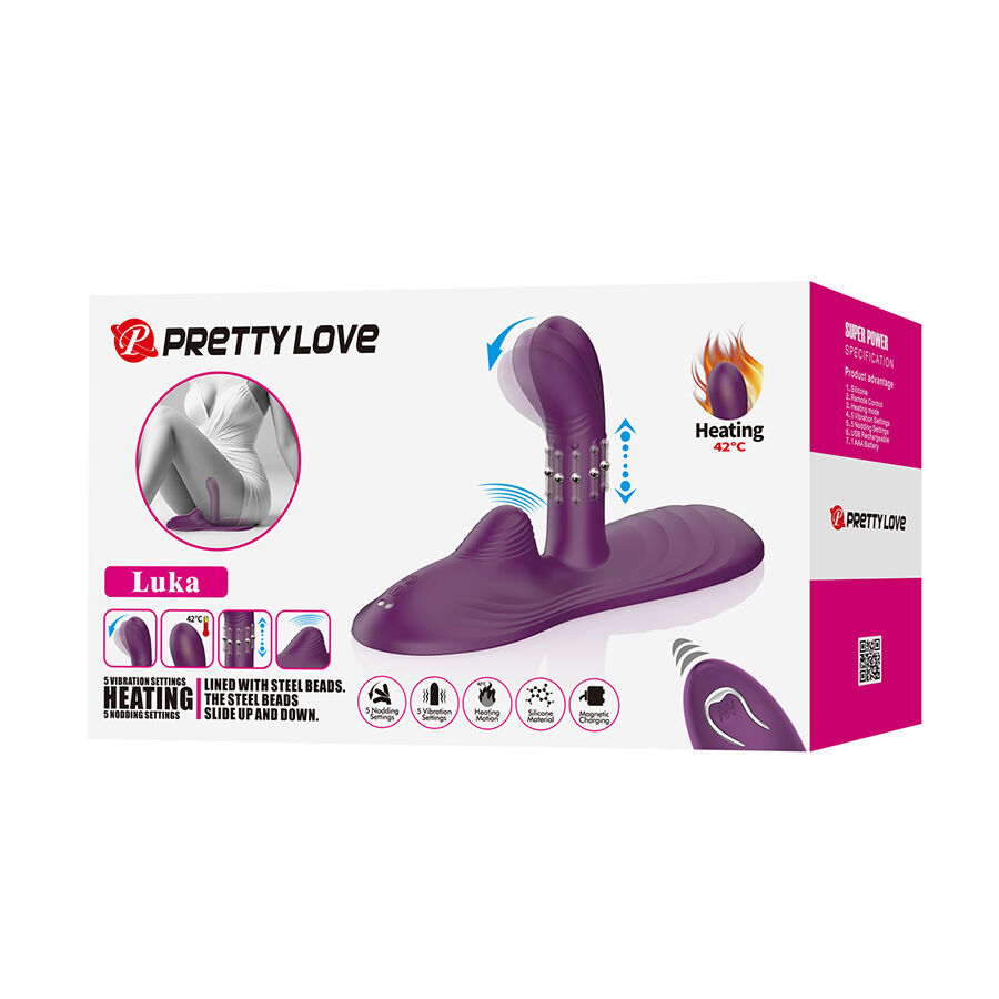 Pretty Love Luka Sit-Down vibratore cuscino riscaldante