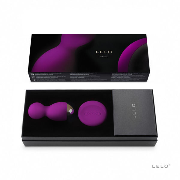 LELO HULA Beads Ovulo vibrante rotante Deep Rose