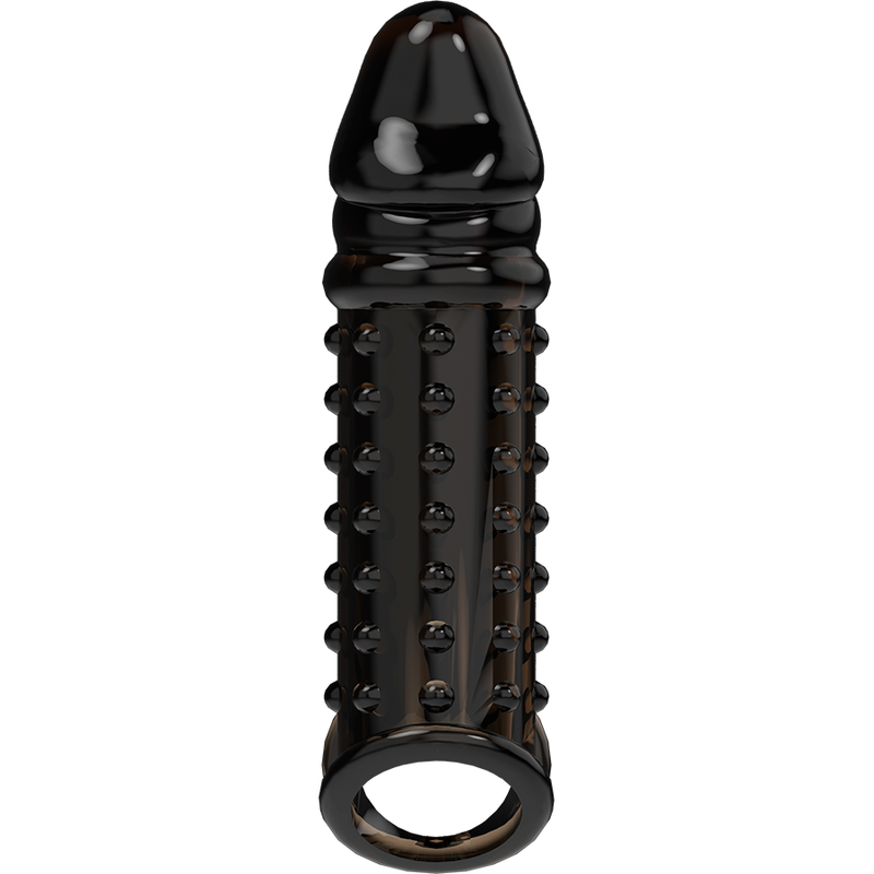 VirilXL V11 guaina pene TPE nera 13,5 cm