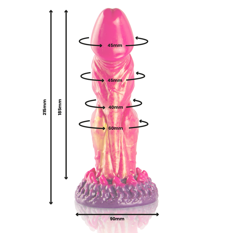 Epic Cerberus Cybersilicock dildo 215 mm silicone