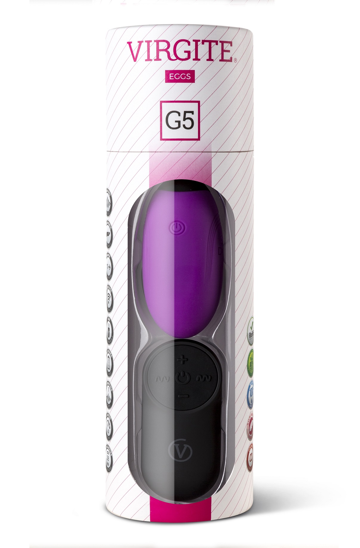 Virgite Love Hit G5 ovetto vibrante viola ricaricabile