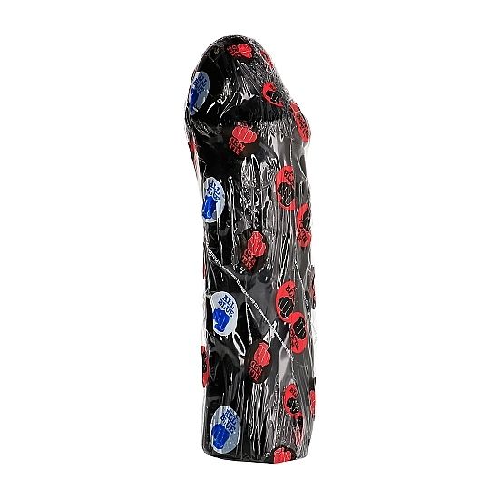 All Black Dong dildo senza base 28 cm diametro 8 cm