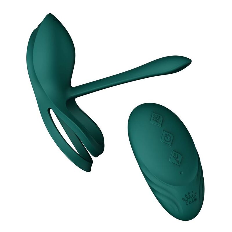 Zalo Bayek vibratore di coppia verde con telecomando