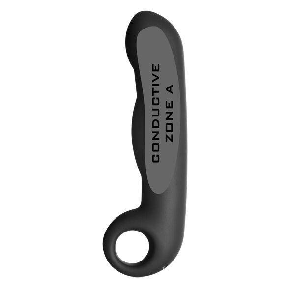 ElectraStim Silicone Noir Ovid dildo elettrostimolazione bipolare
