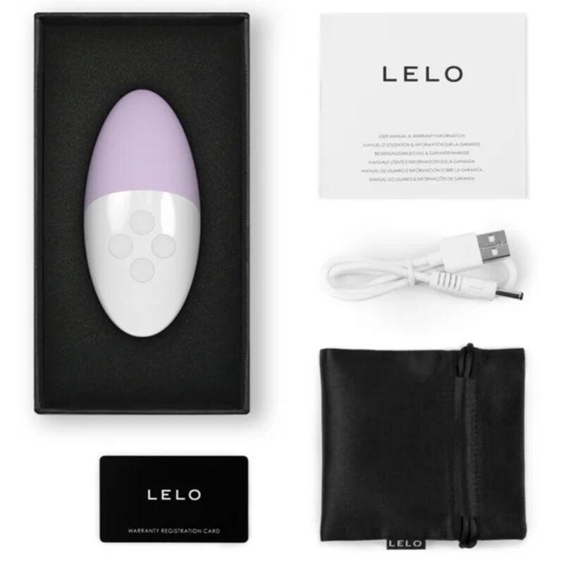 LELO Siri 3 vibratore clitoride lavanda SoundSense
