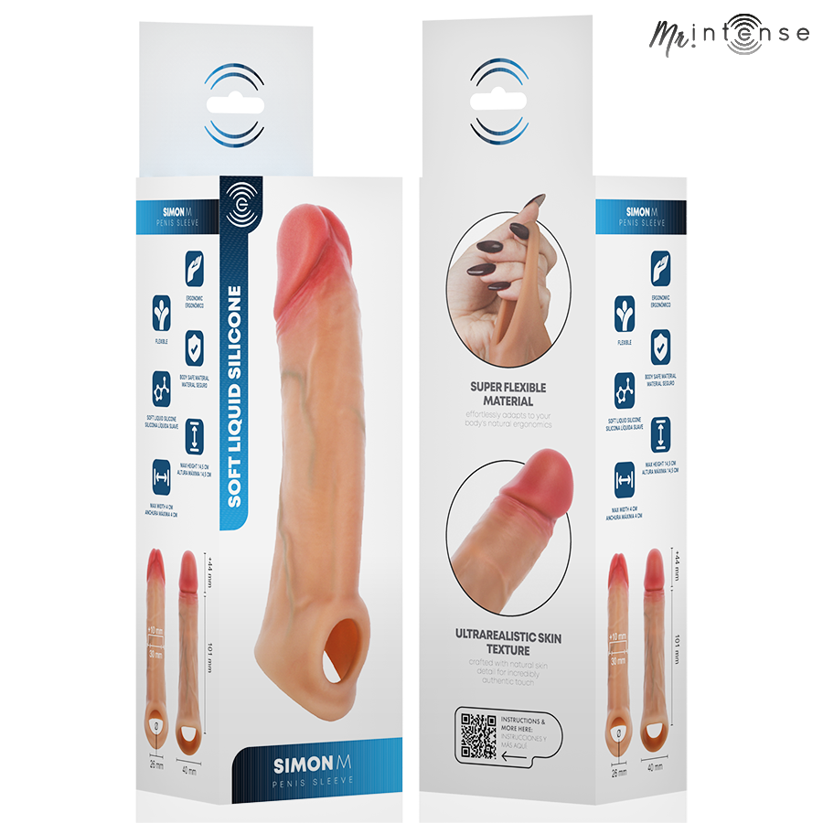 Mr Intense Simon M Guaina Fallica Silicone 14,5 cm