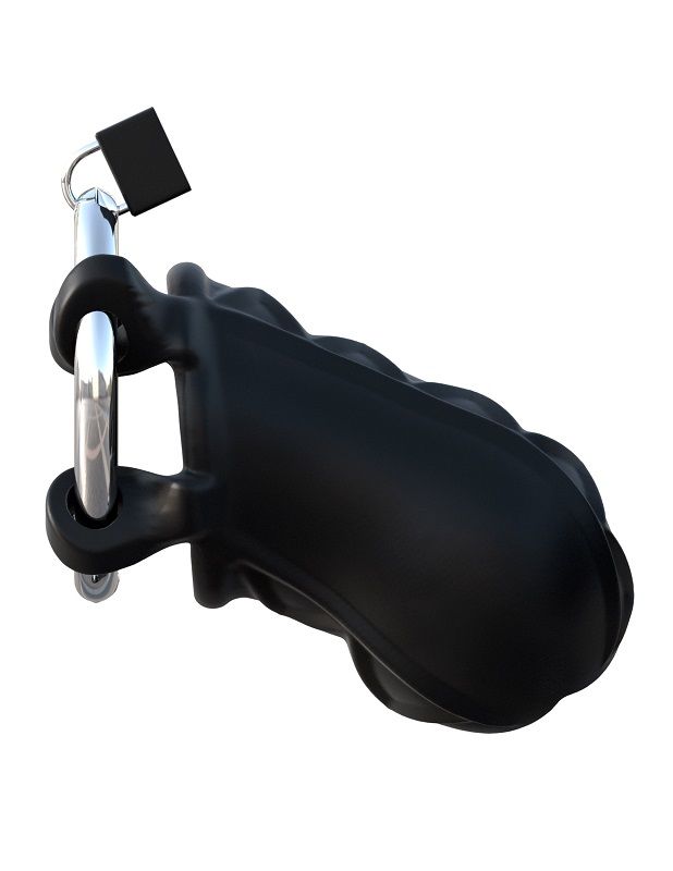 Frutille Extreme Cock Blocker gabbia castità silicone nero