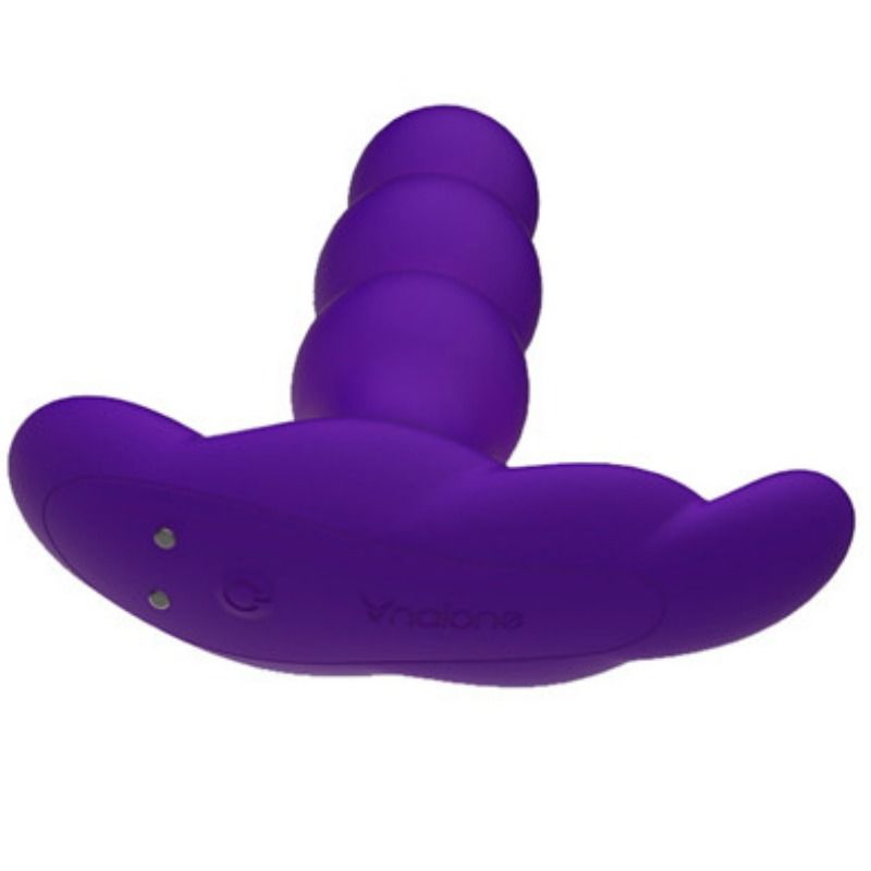 Nalone Pearl plug vibrante rotante lilla