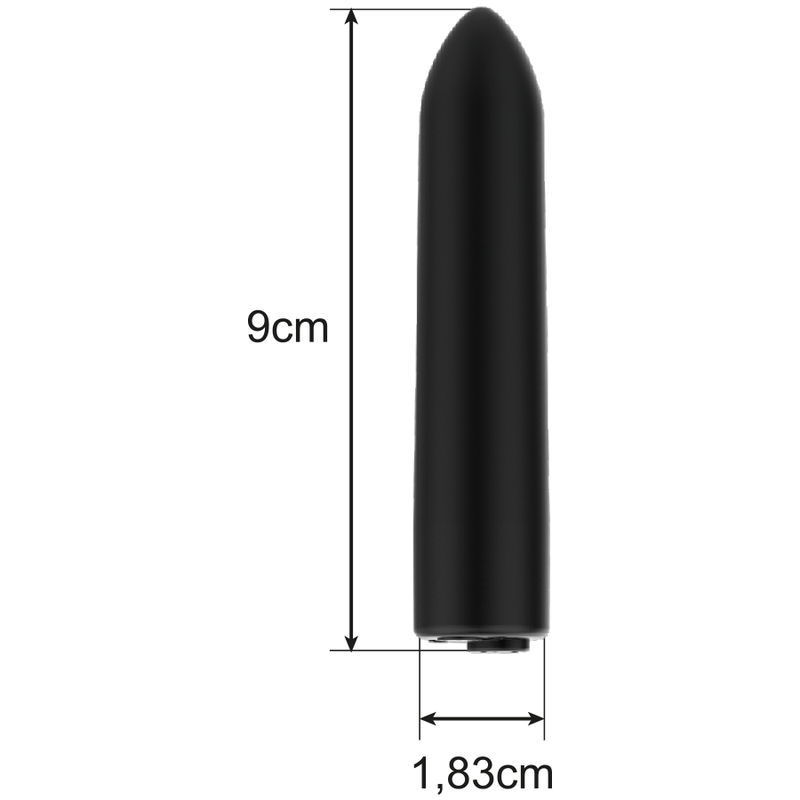 Intense Bullet mini vibratore 8,5 cm 10 modalita silenzioso