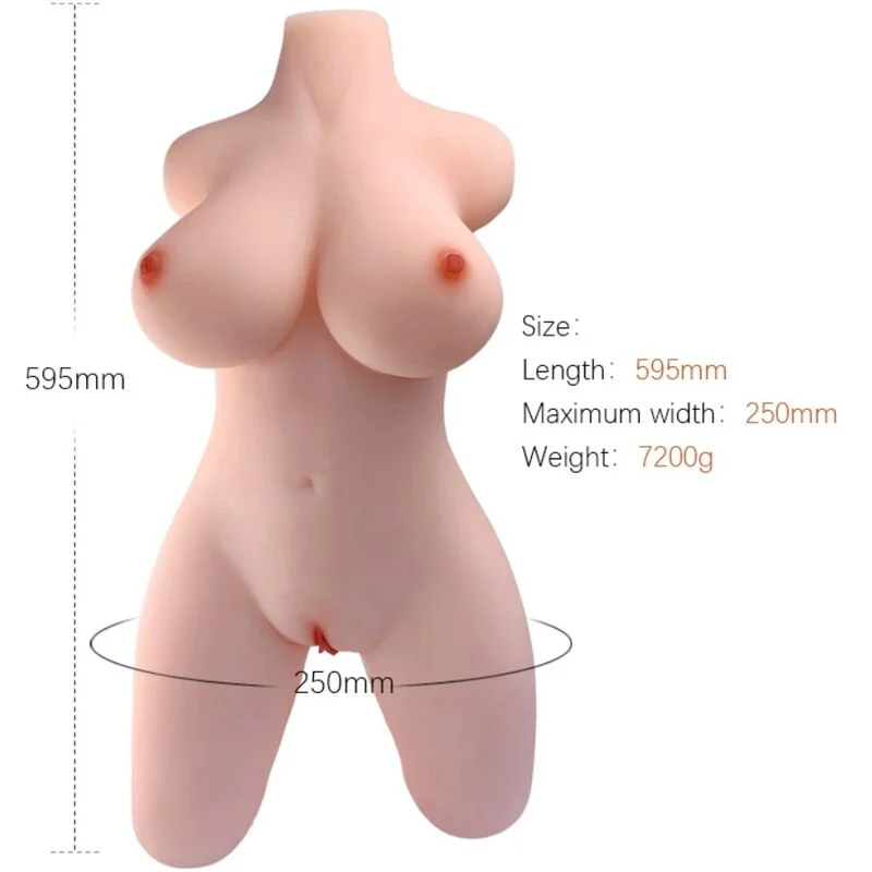 Armony Torso Modello 2 masturbatore torso TPE 7,2 kg