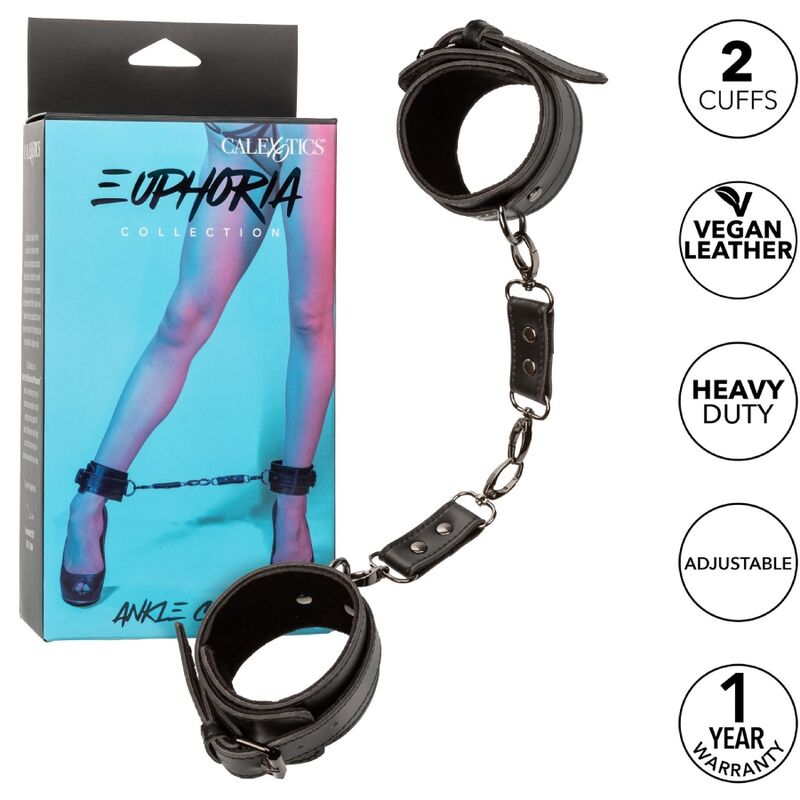 CalExotics Euphoria manette caviglie pelle vegana