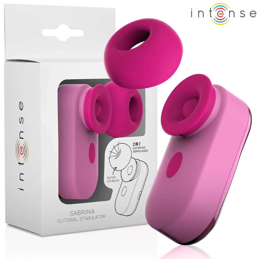 Intense Sabrina Rosa stimolatore clitoride tapping