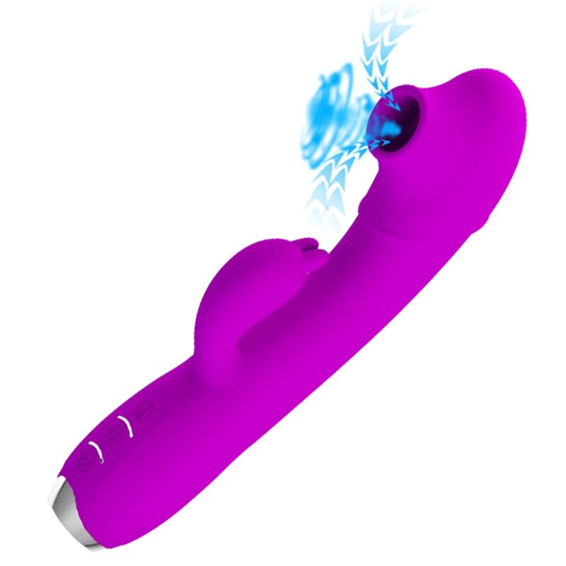 Pretty Love Regina vibratore viola aspirazione