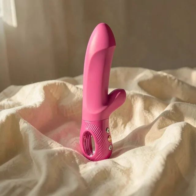 Fun Factory Bi Stronic Embrace vibratore rabbit magenta doppia stimolazione