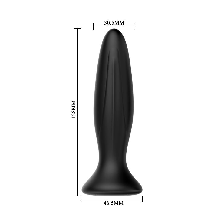 Mr Play plug anale vibrante silicone ricaricabile 12 modi