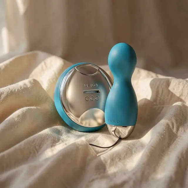 LELO HULA Beads Blu vibratore coppia doppia azione
