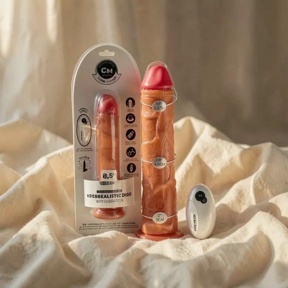 Cock Miller Vibe 21,5 cm vibratore realistico silicone telecomando