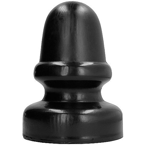 All Black plug anale 23 cm classico base sicura